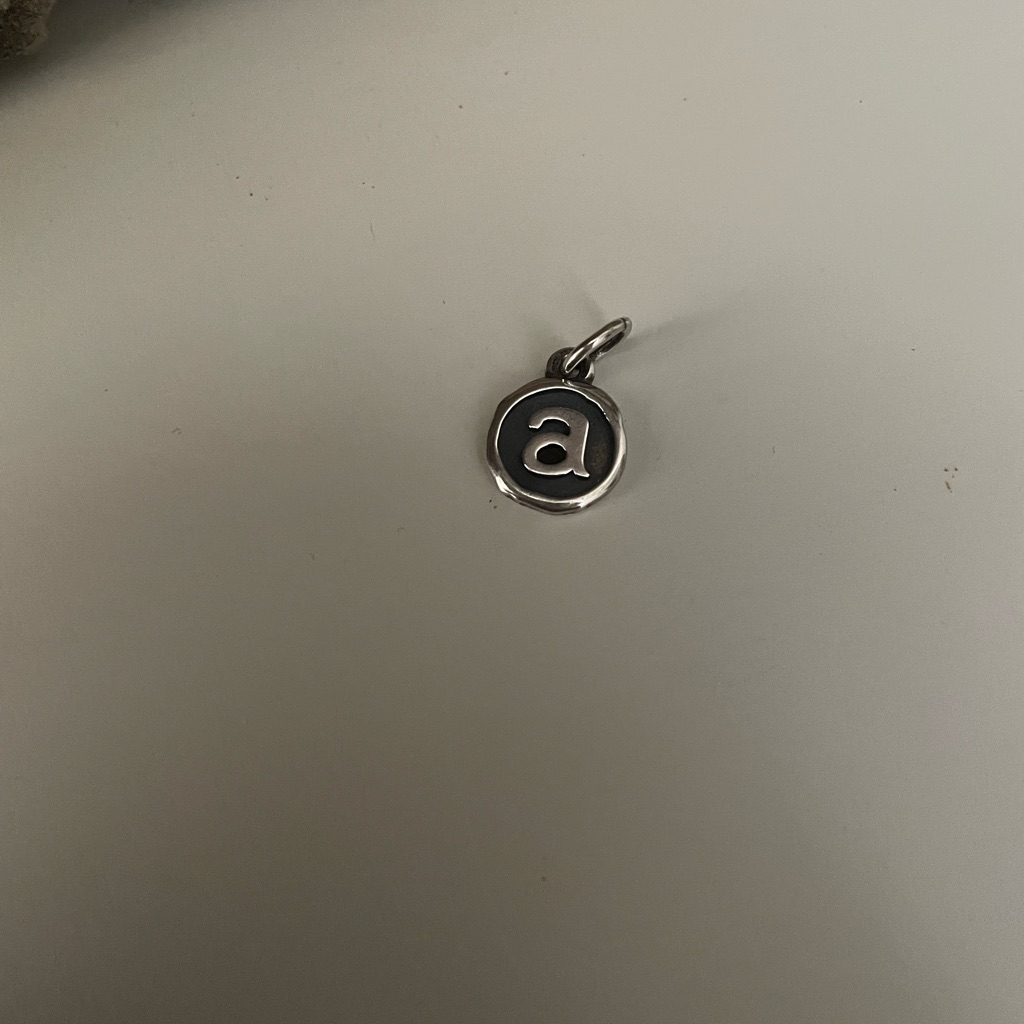 James Avery A Initial Charm